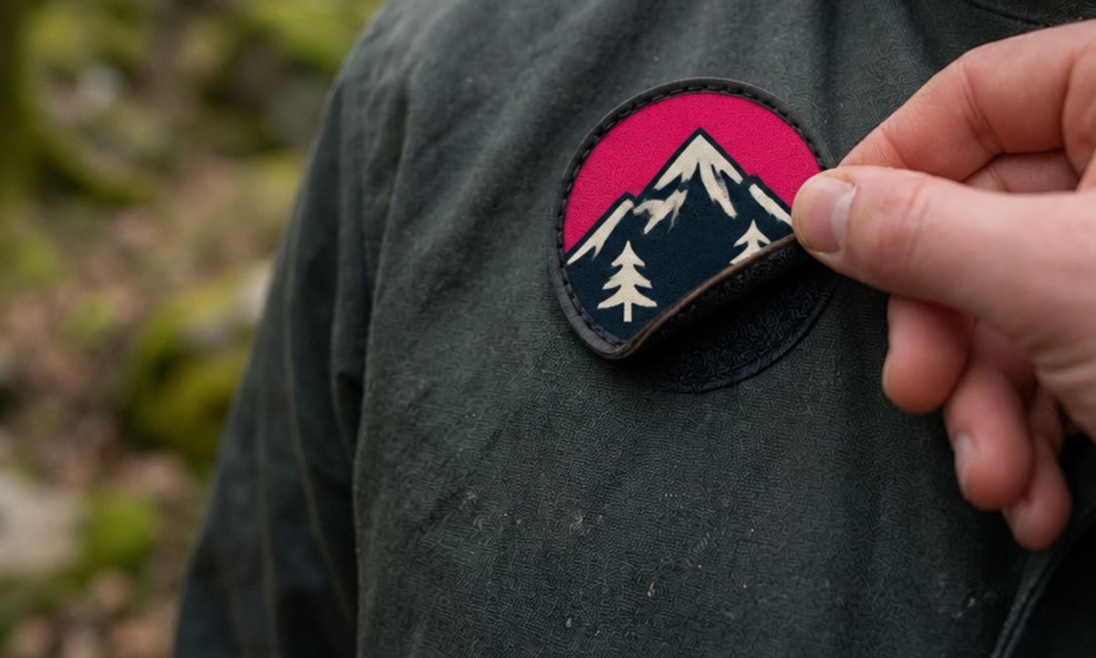 Runder Klett-Patch