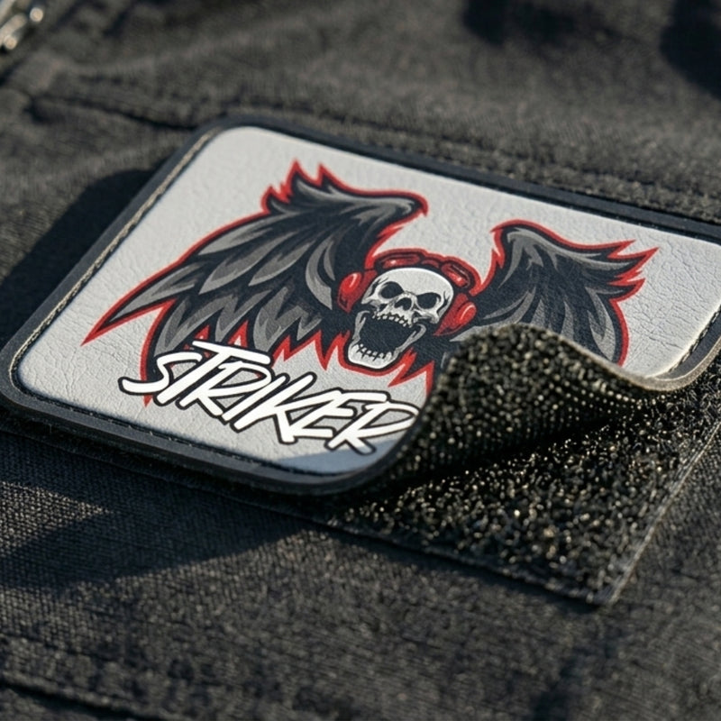 Rechteckiger Logo Patch