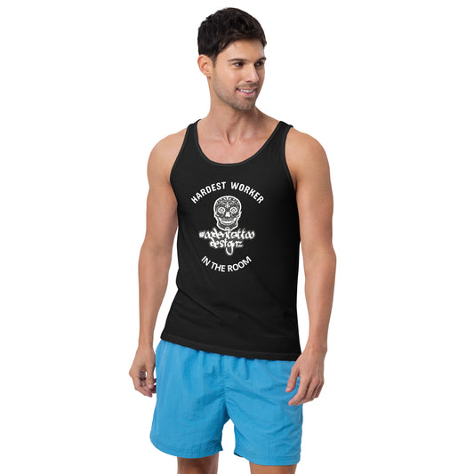 Woodentattoo Hardest Worker Classic Style (Tanktop)