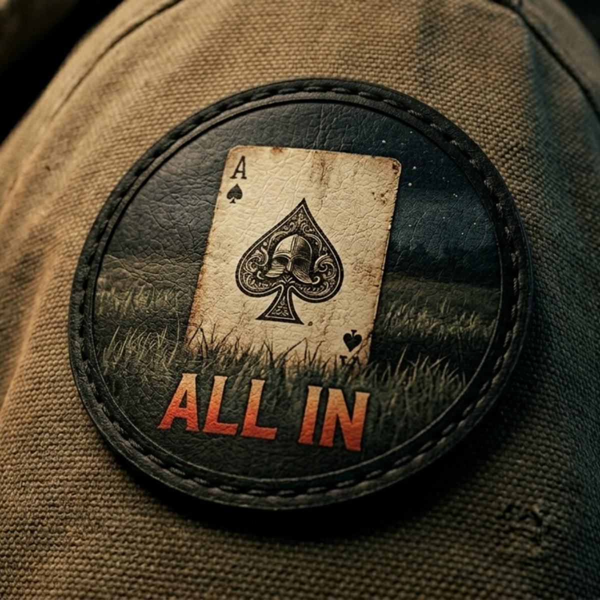 Runder Geschenk Patch