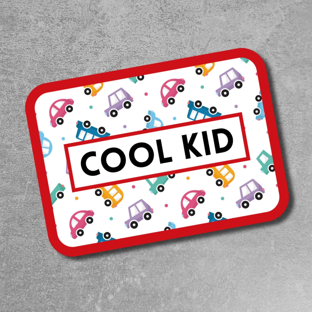 Cool Kid Cars Patch