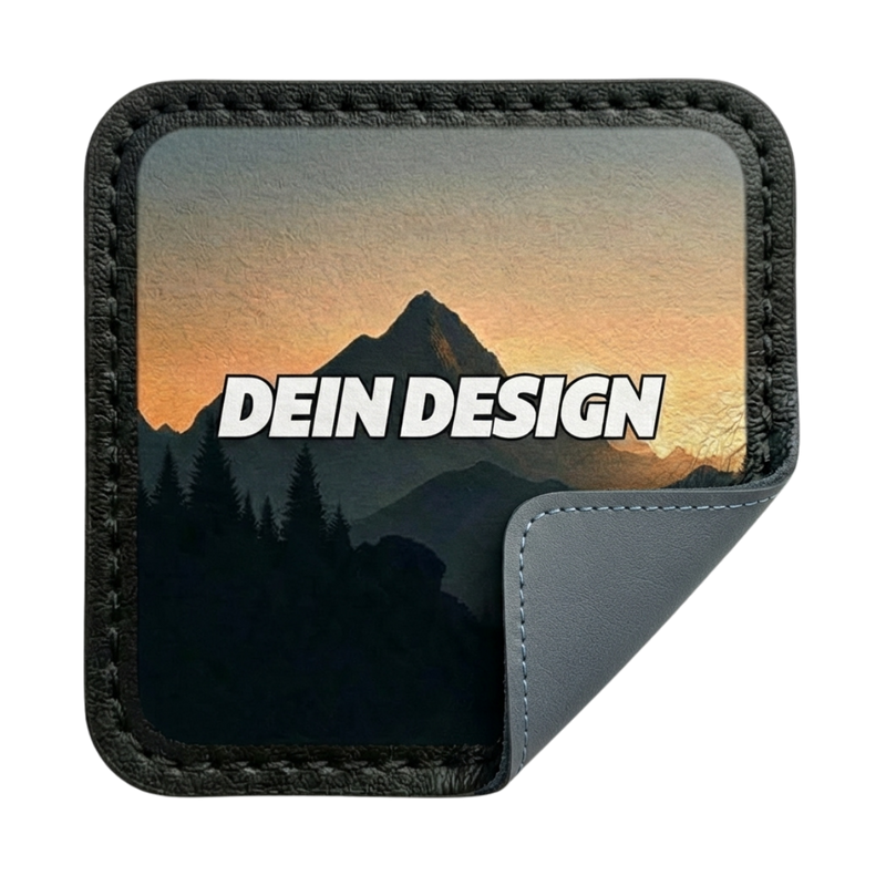 Dein Design Patch Quadrat Aufnäher gestalten