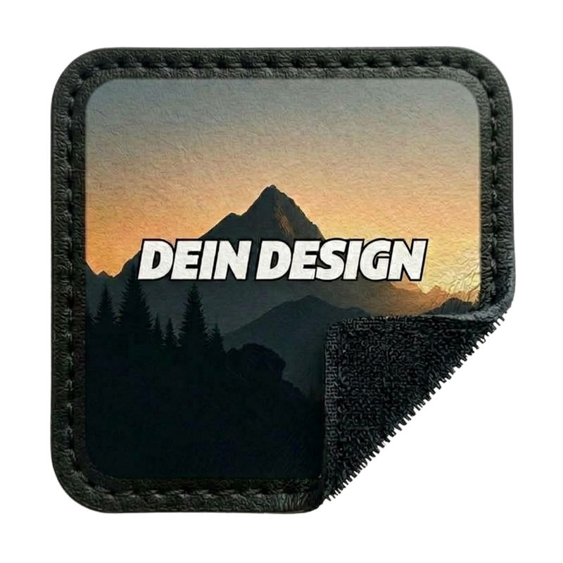 Dein Design Patch Quadrat gestalten