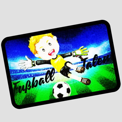 Fussball Talent Gelb