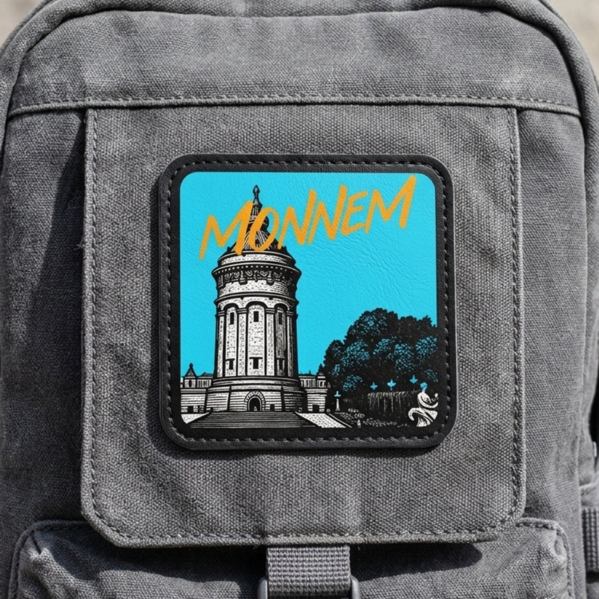 Quadratischer Heimat Patch