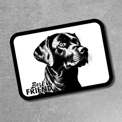 Hund Labrador Best Friend Patch