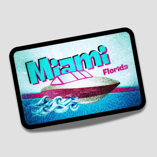 Miami Speedboat Patch