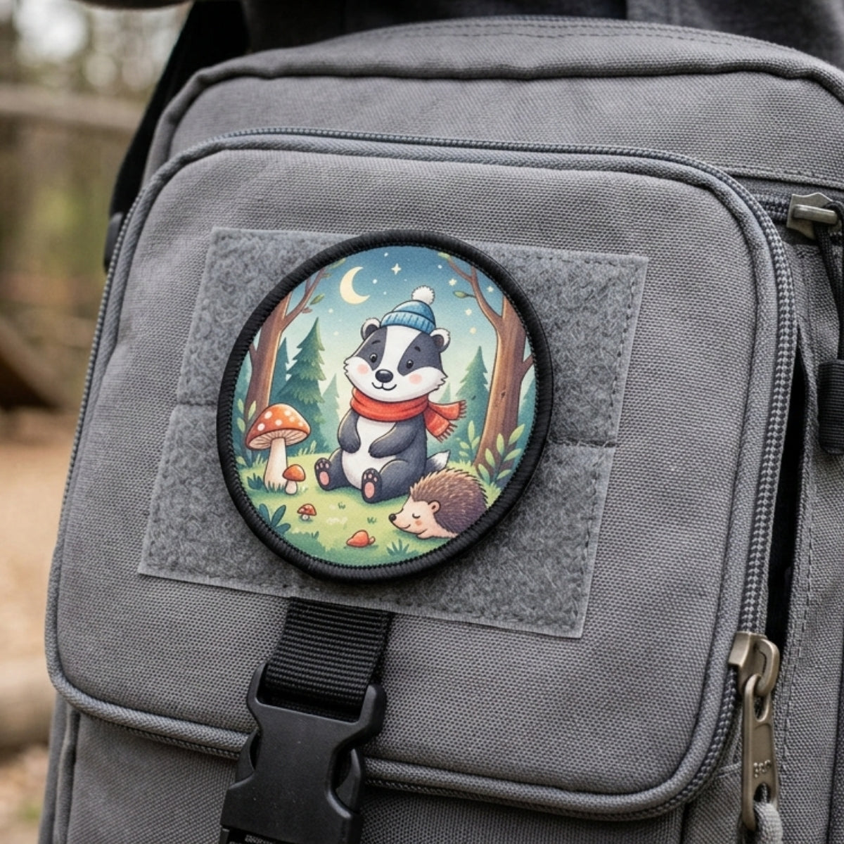 Runder Patch 6 cm mit individuellem Motiv