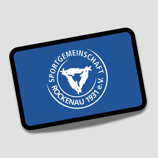 SG Rockenau Logo Blau Patch