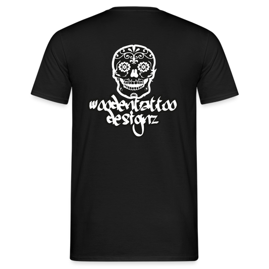 Woodentattoo Classic Style (Unisex T-Shirt) - Schwarz