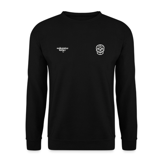 Woodentattoo Classic Font & Icon (Sweat-Shirt) - Schwarz