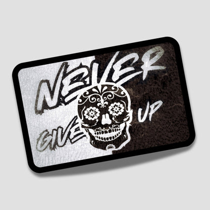 Woodentattoo Never Give Up Patch